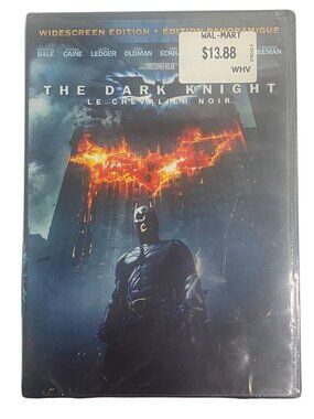 The Dark Knight Widescreen Edition DVD - Christian Bale Heath Ledger Michael Cai